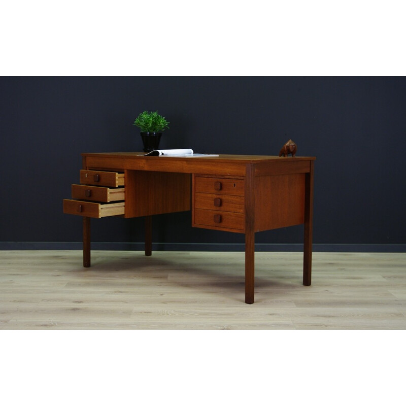 Bureau d'écriture Vintage Danois en Teak de - 1960