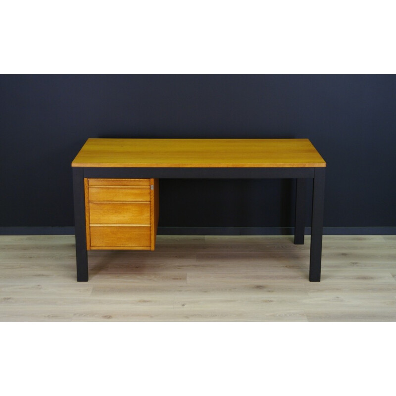 Minimalistic Ash Danish Design Writting Desk - 1970s