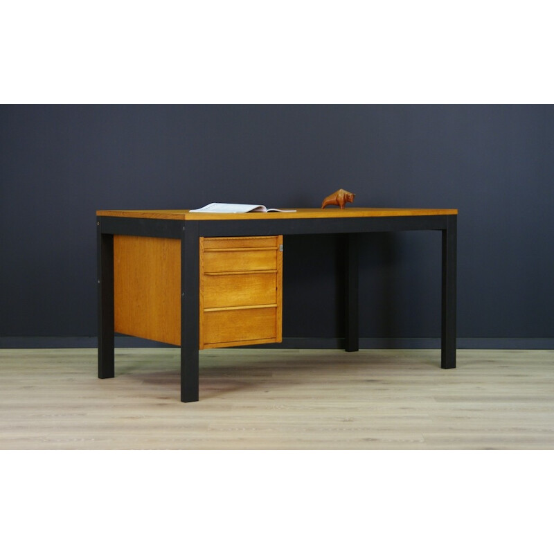 Minimalistic Ash Danish Design Writting Desk - 1970s