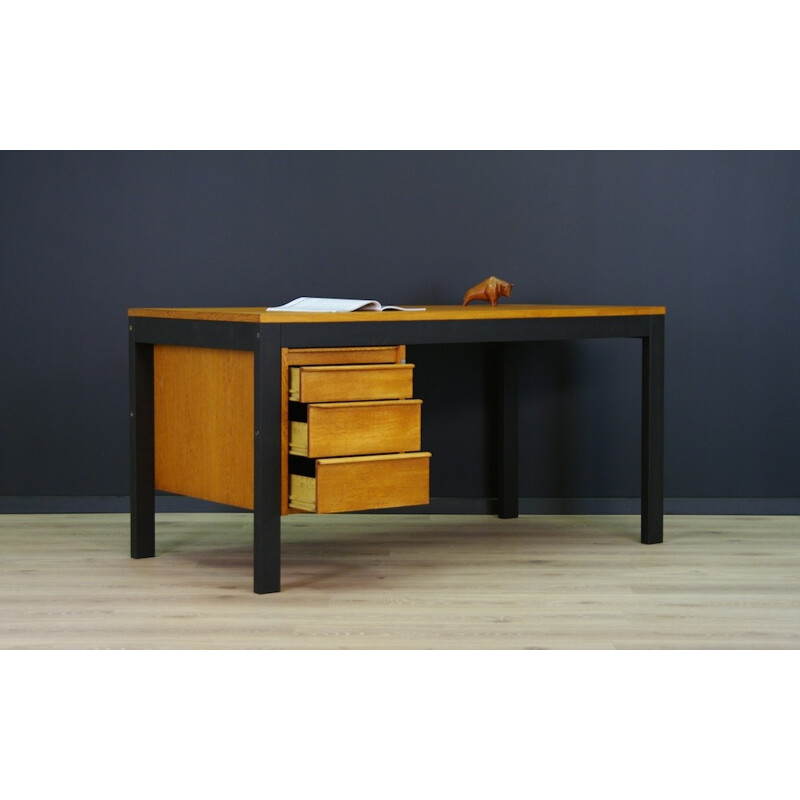 Minimalistic Ash Danish Design Writting Desk - 1970s