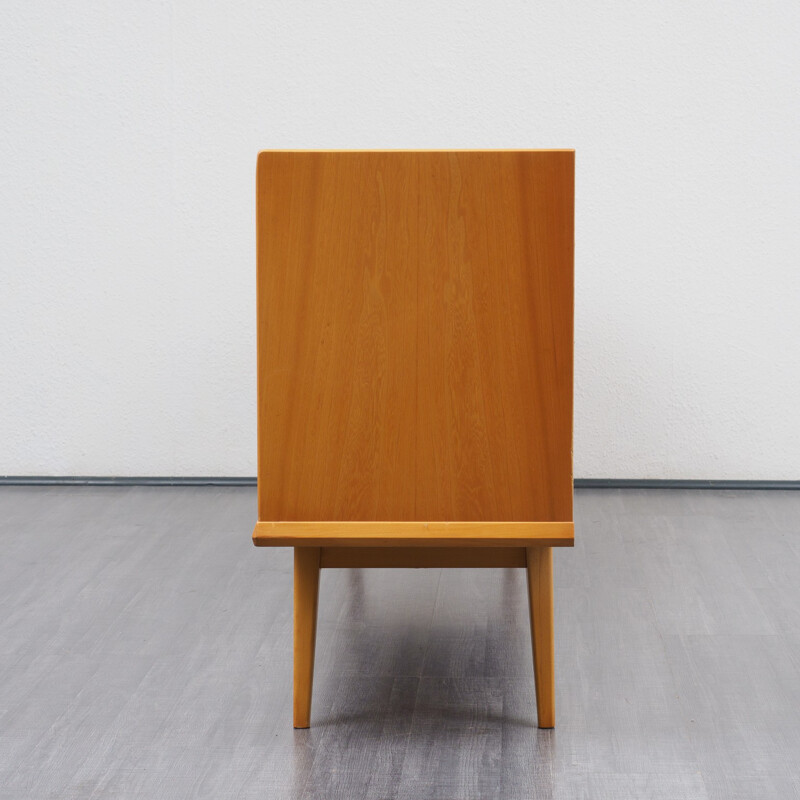 50er Sideboard, elm wood, Hilker - 1950s