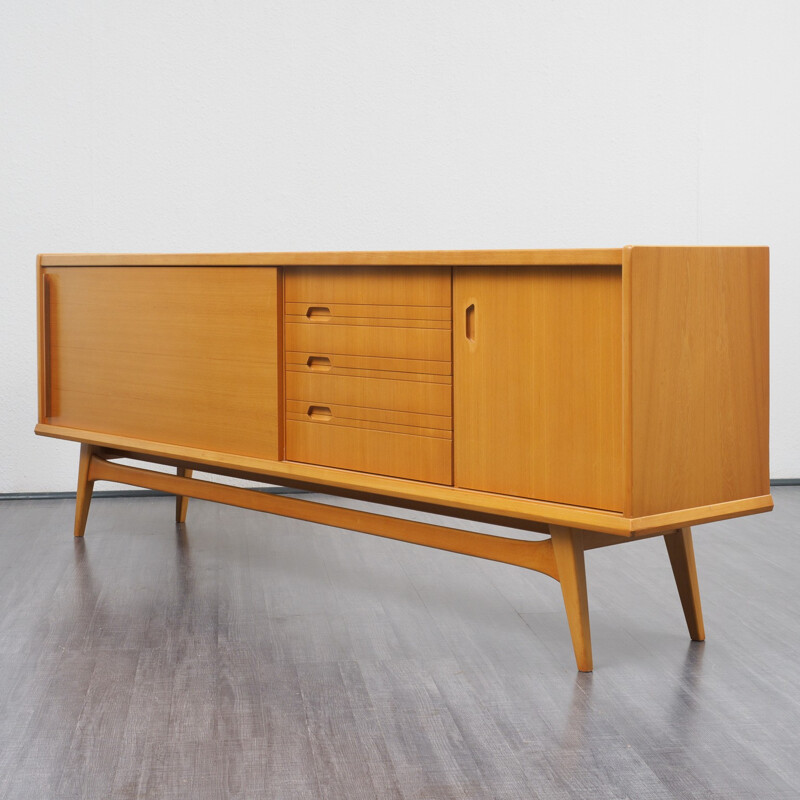 50er Sideboard, elm wood, Hilker - 1950s