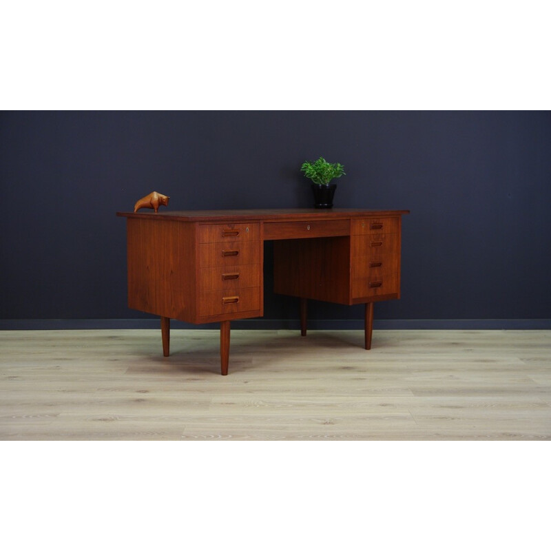 Scandinavian Vintage Teak Writting Desk - 1970s