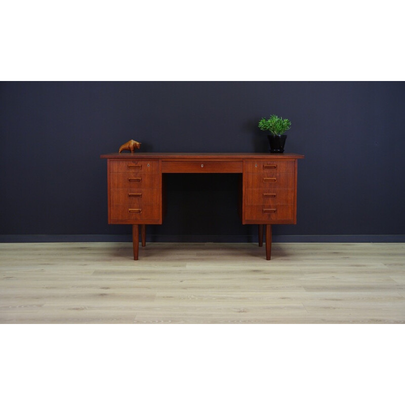 Scandinavian Vintage Teak Writting Desk - 1970s