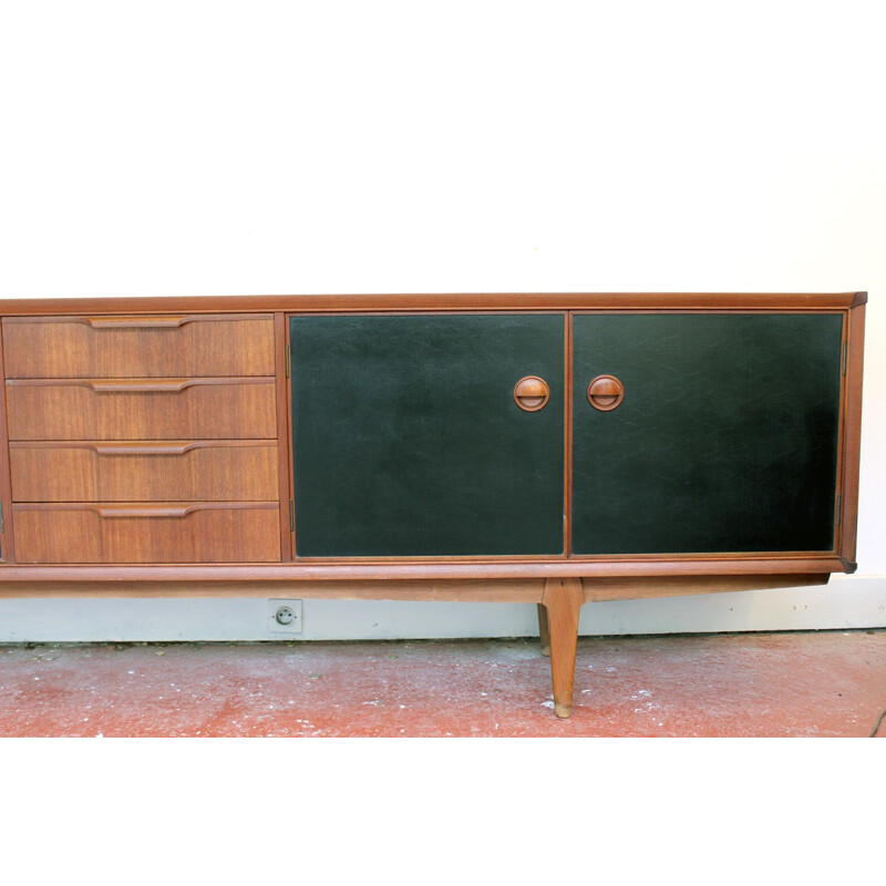 Vintage Teak bicolor sideboard for Frishto - 1960s
