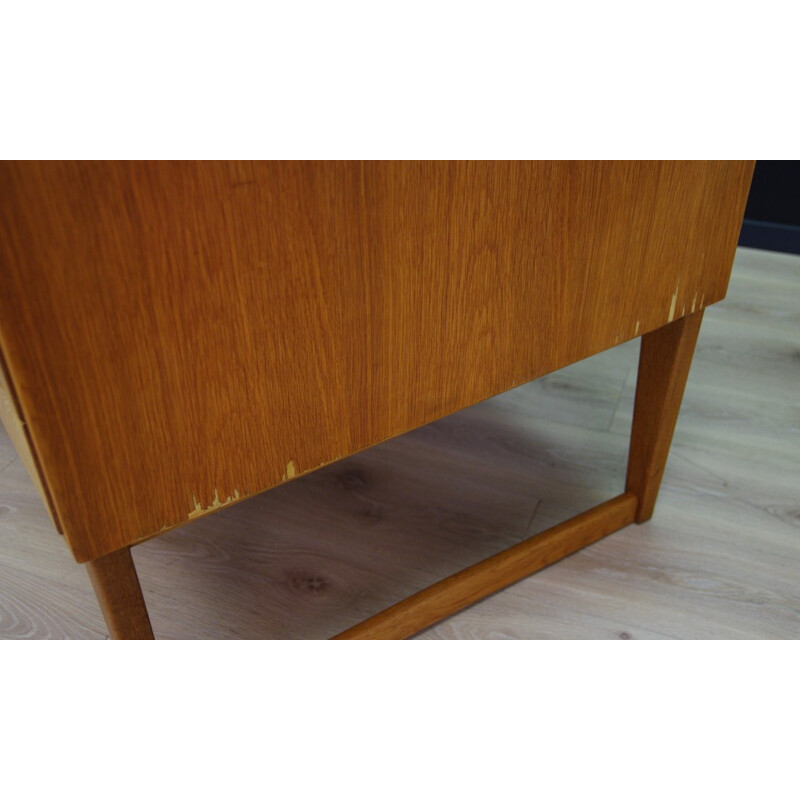 Vintage Danish desk in ashwood - 1970s