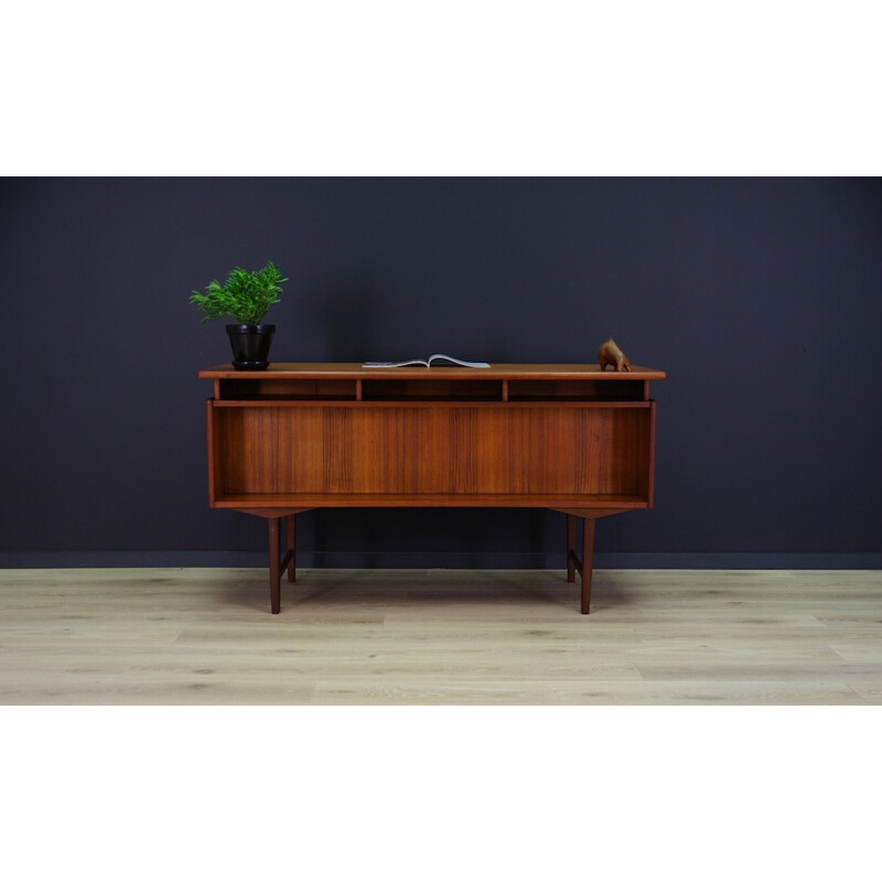 Vintage Danish Retro Teak Desk - 1970s 