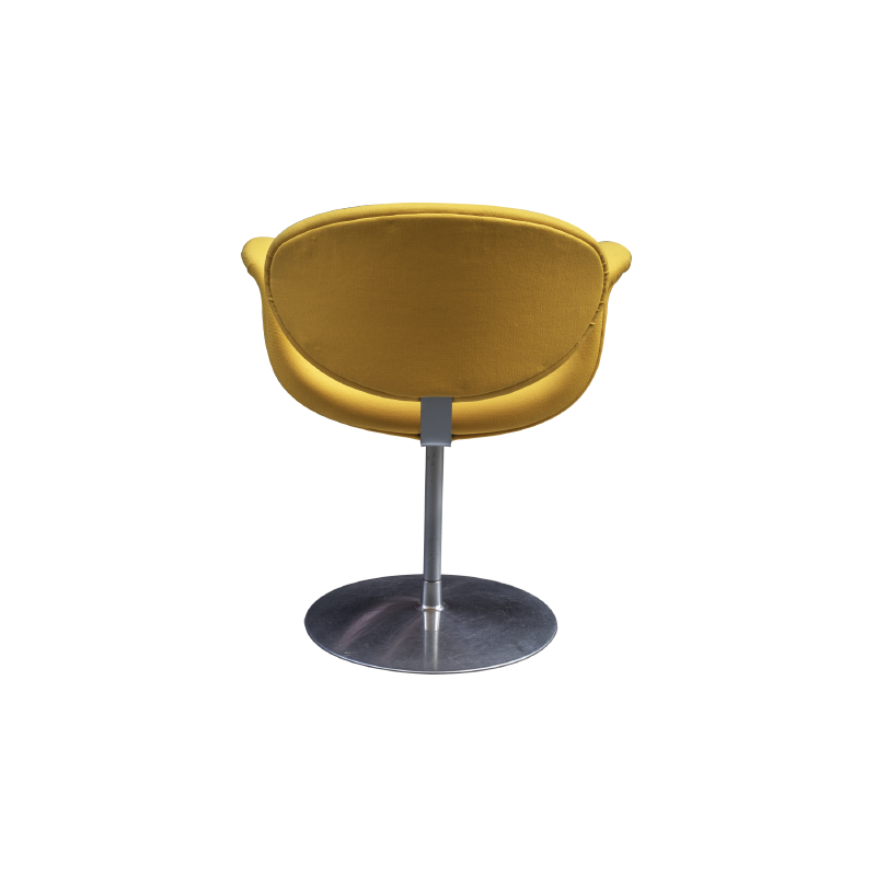 Vintage yellow "Tulip" armchair by Pierre Paulin - 1960s