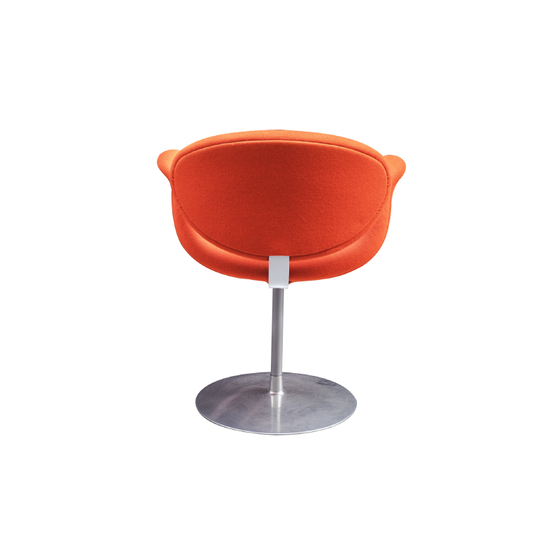 Vintage "Tulip" red armchair by Pierre Paulin - 1960s 