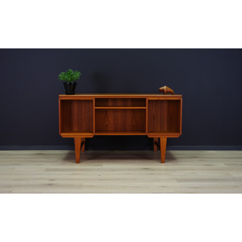 Vintage Danish desk in teak - 1970s