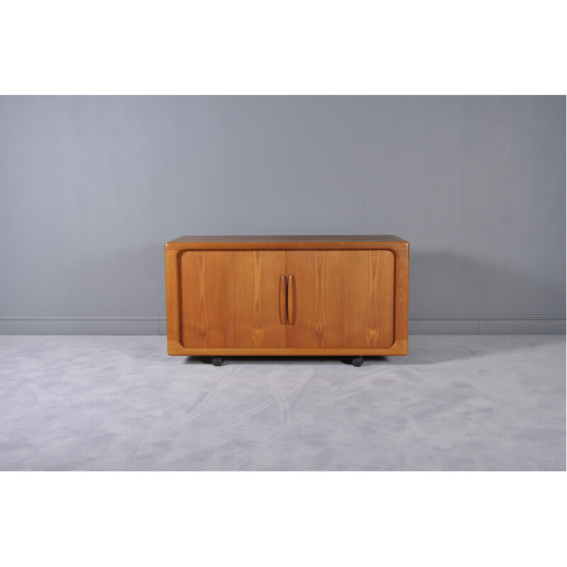 Small vintage sideboard with sliding doors by Dyrlund - 1960s