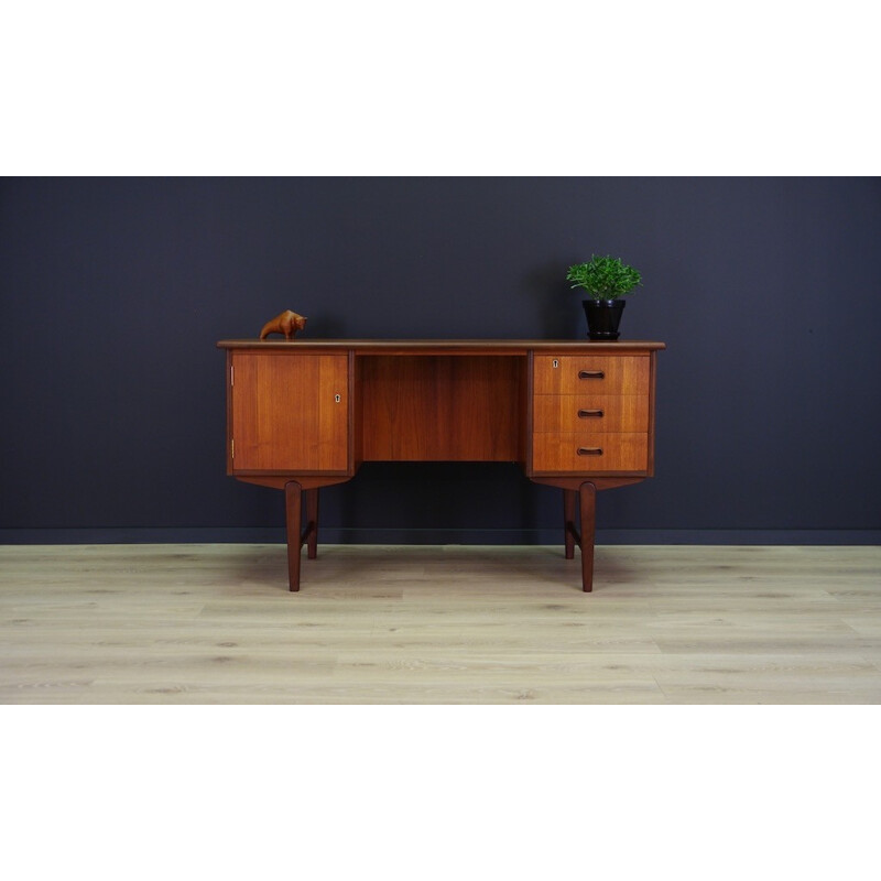 Bureau vintage en teck danois - 1960