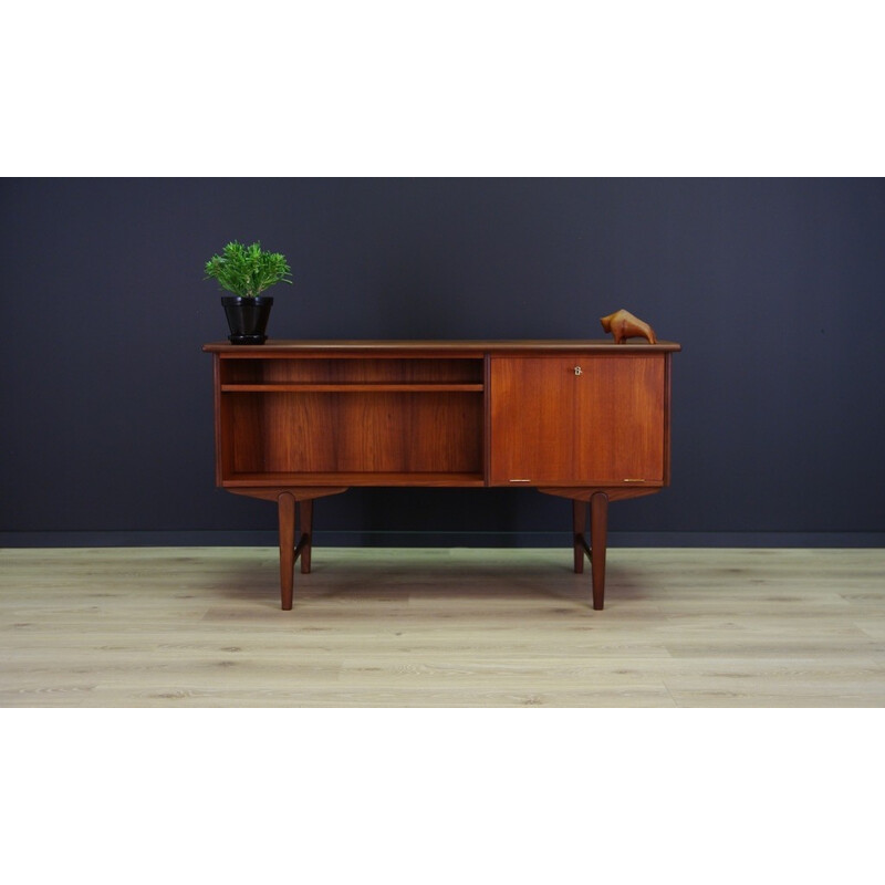 Vintage teak Danish desk - 1960s