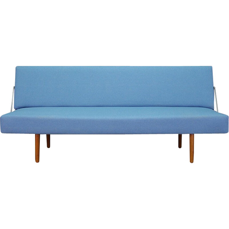 Vintage Blue Scandinavian Sofa - 1960s