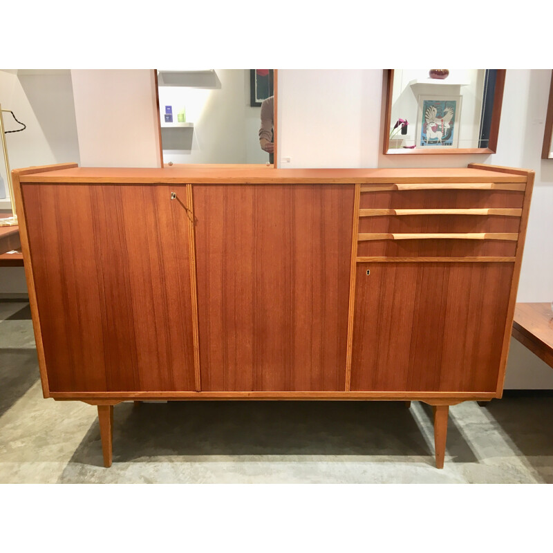 Vintage Scandinavian Teak Sideboard - 1960s