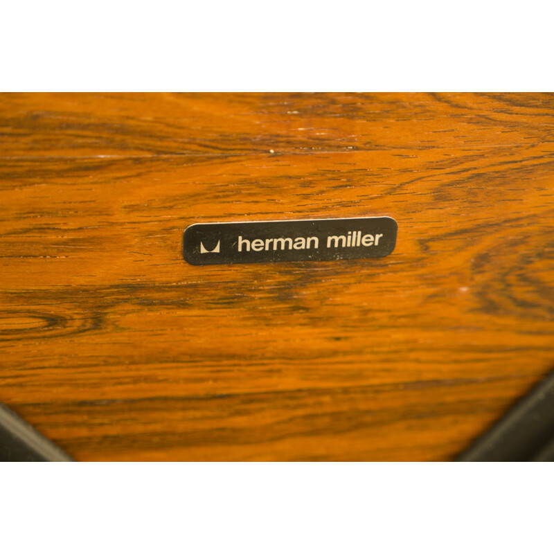 Fauteuil lounge Marron de Eames pour Herman Miller - 1970