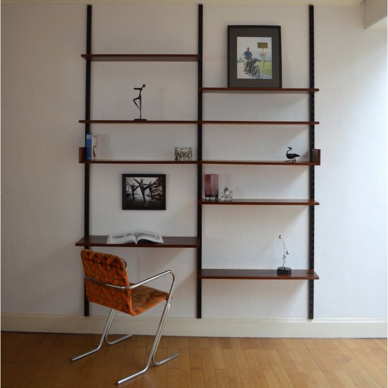 Rosewood Modular Shelving System - 1960s