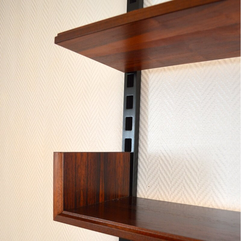 Rosewood Modular Shelving System - 1960s