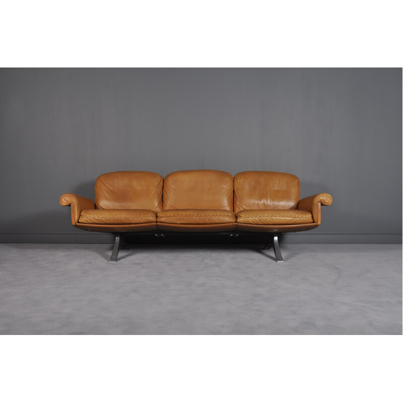 DS 31 Three Seater Sofa from De Sede - 1970s