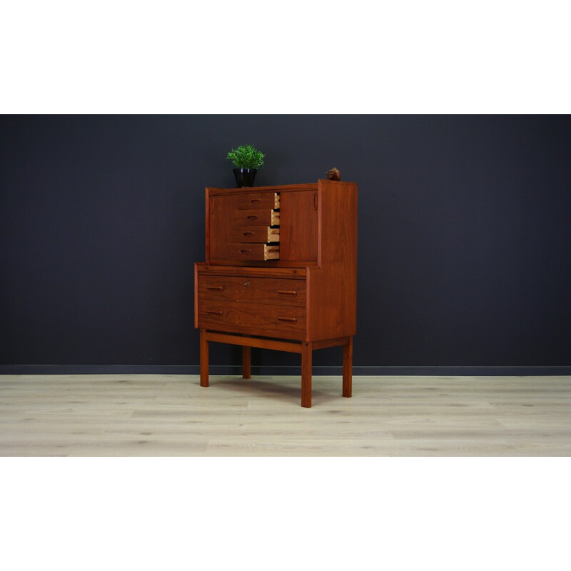 Danish Design Secretaire in Teak - 1960s