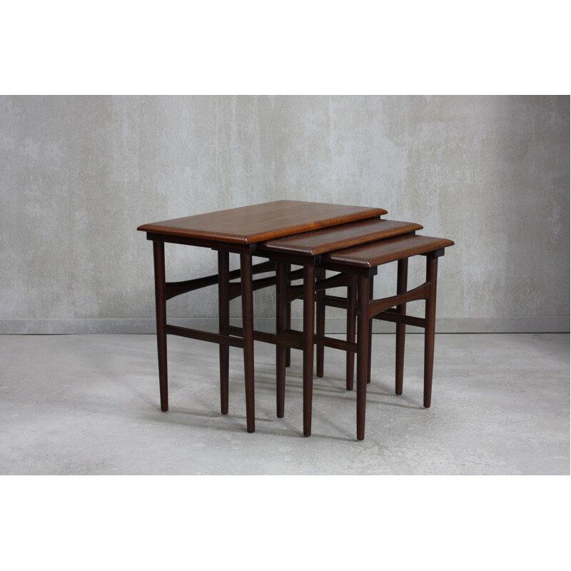 Vintage Rosewood Nesting Tables from Dyrlund - 1960s