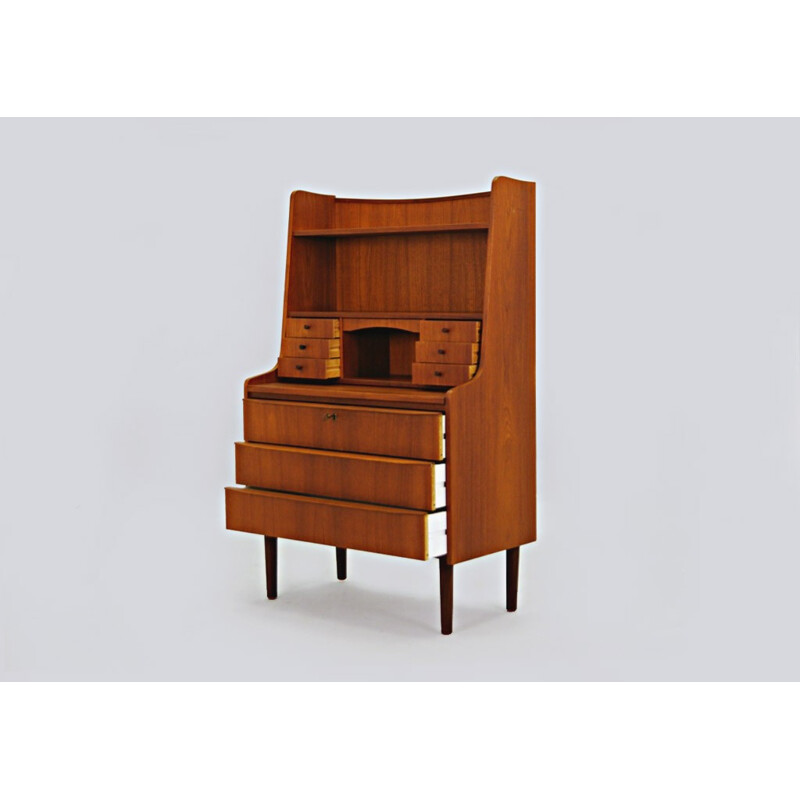 Danish Minimalistic Teak Secretairy - 1960s