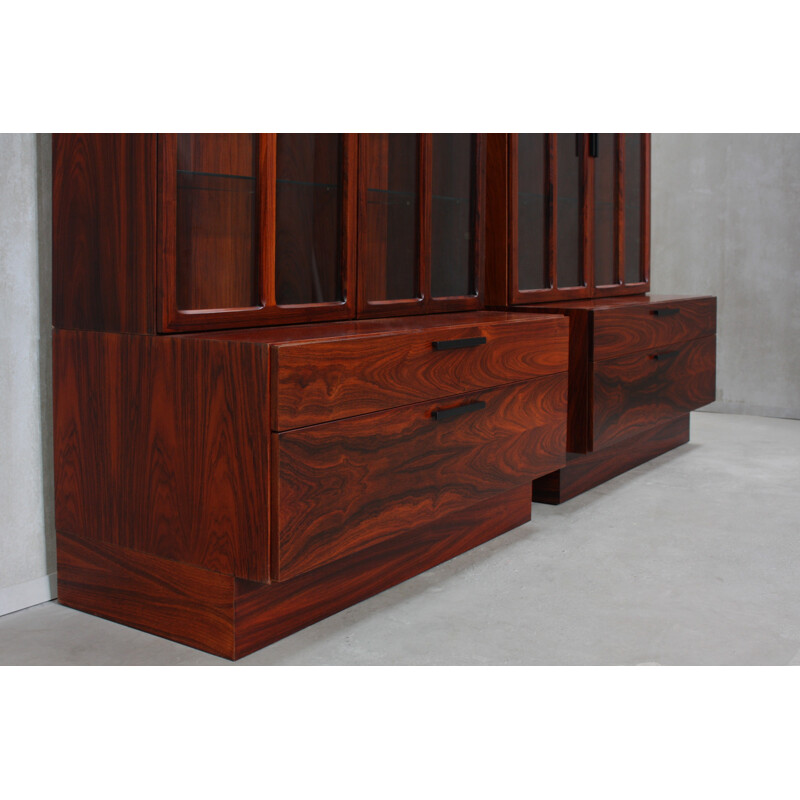 Pair of Vintage Rosewood Cabinets by Ib Kofod Larsen for Faarup Møbelfabrik - 1960s