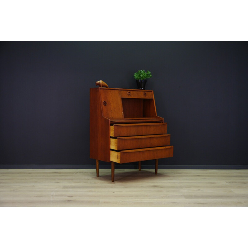 Danish Teak Retro Secretaire Vintage - 1960s 