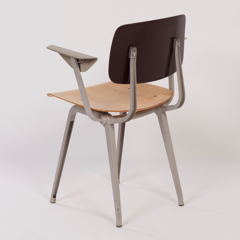 Revolt Chair with Armrests by Friso Kramer for Ahrend de Circel - 1950s