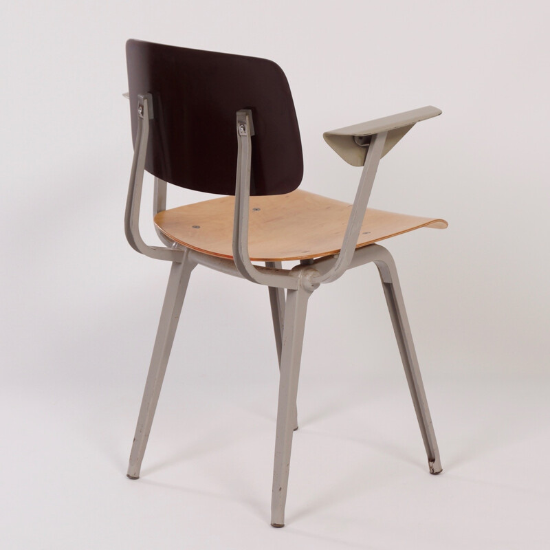 Revolt Chair with Armrests by Friso Kramer for Ahrend de Circel - 1950s