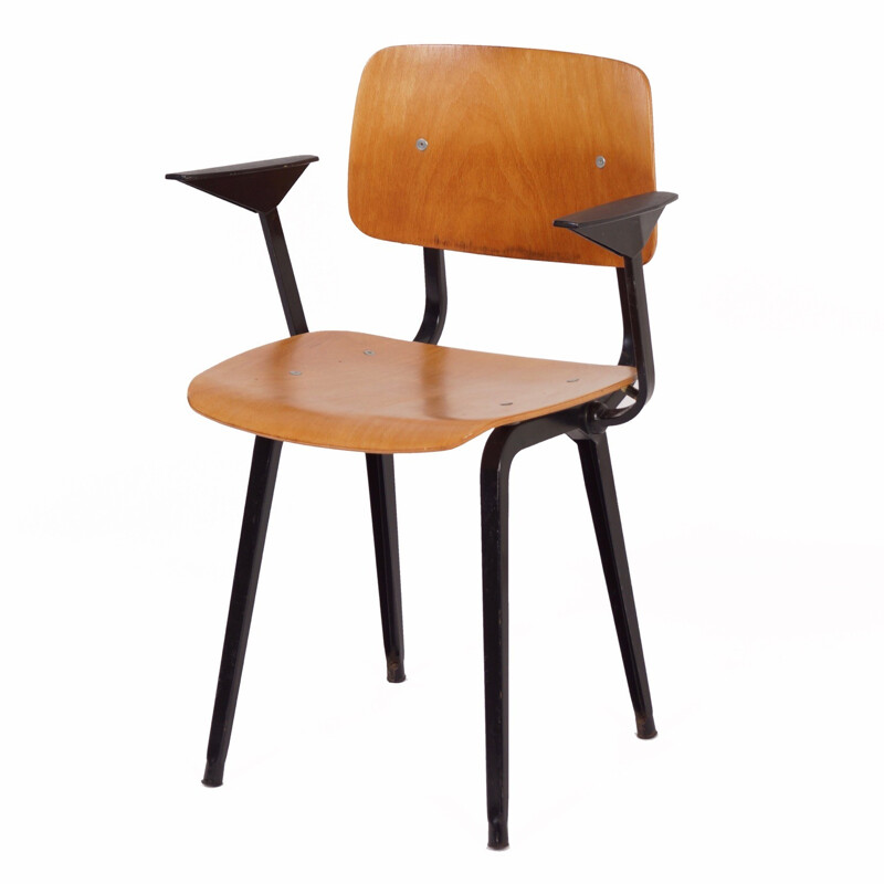 Revolt Chair with Armrests by Friso Kramer for Ahrend de Circel - 1960s