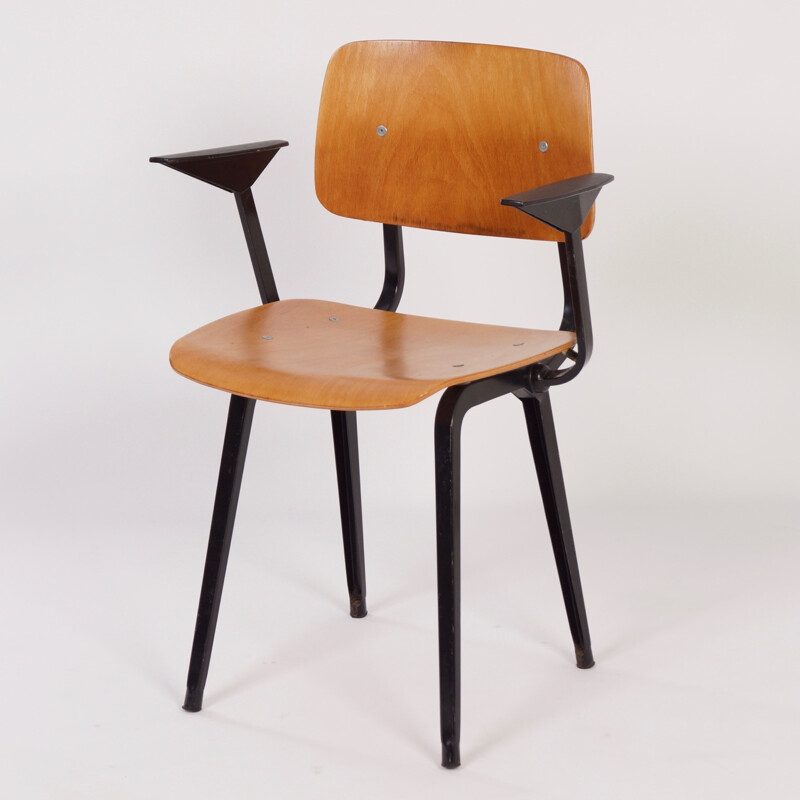 Revolt Chair with Armrests by Friso Kramer for Ahrend de Circel - 1960s