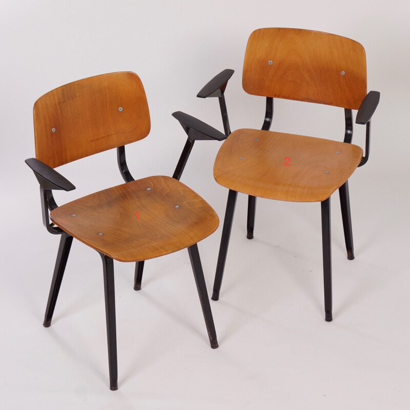 Revolt Chair with Armrests by Friso Kramer for Ahrend de Circel - 1960s