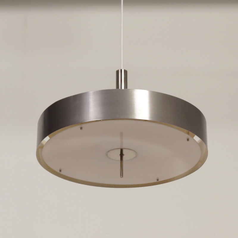 Vintage pendant lamp "Modèle 266" by Louis Baillon for Luminalite, France 1958