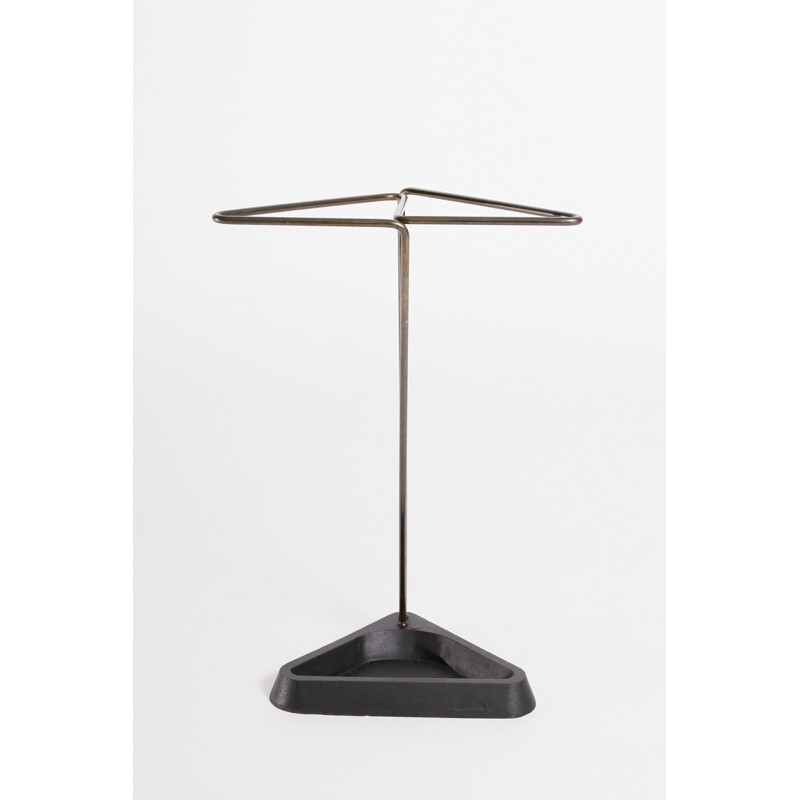 Brass and Cast Iron Umbrella Stand - 1960s