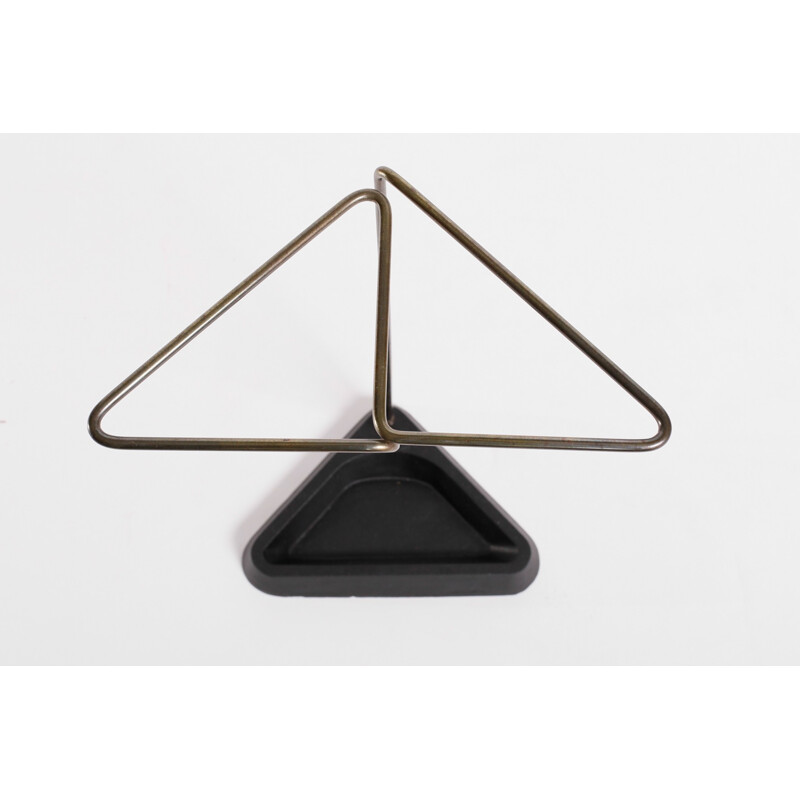 Brass and Cast Iron Umbrella Stand - 1960s