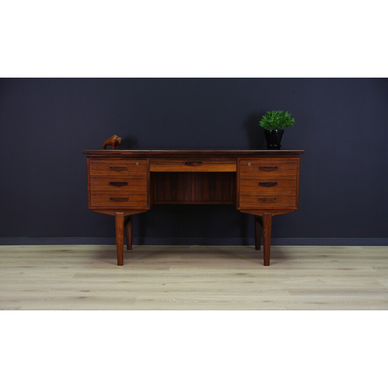 Writting Desk Danish Unique Rosewood Retro - 1960s