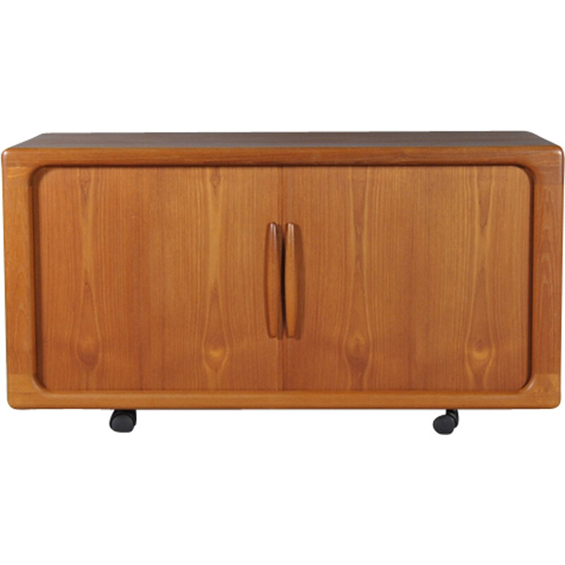 Small vintage sideboard with sliding doors by Dyrlund - 1960s