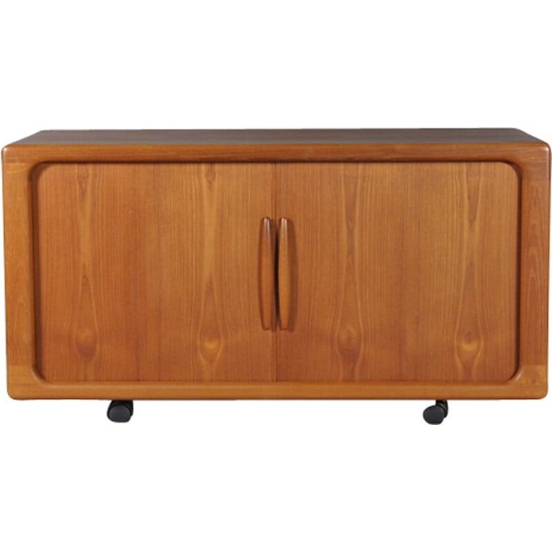 Small vintage sideboard with sliding doors by Dyrlund - 1960s