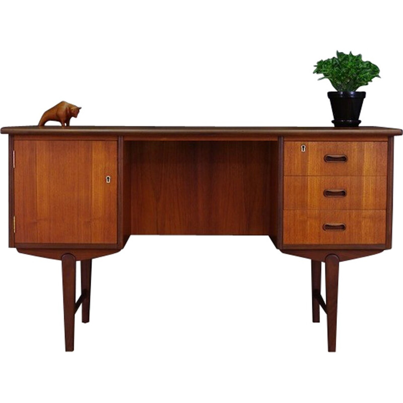 Vintage teak Danish desk - 1960s