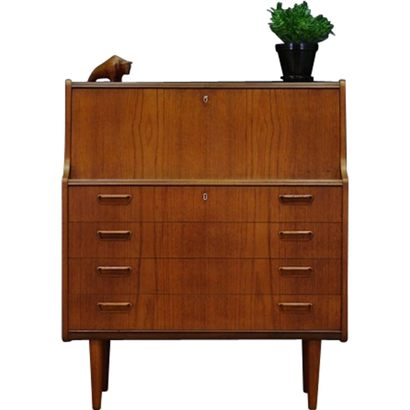 Vintage Danish Teak Secrétaire - 1960s