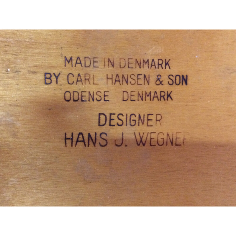 Set of 6 Dining Chairs CH30 by Hans Wegner for Carl Hansen & Son - 1950s