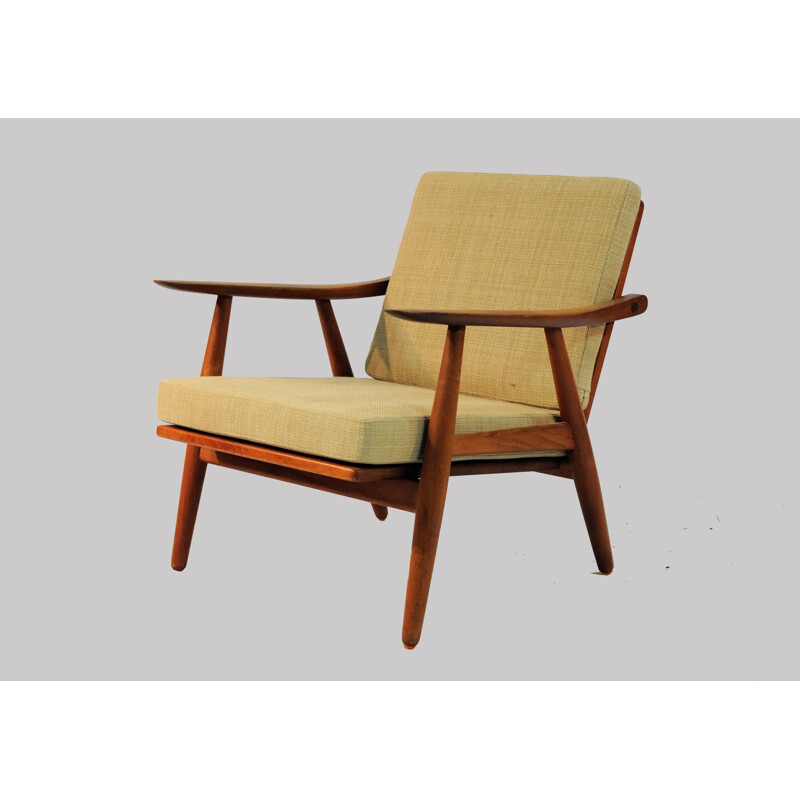 Paire de fauteuils en chêne, modèle 240 de H.J. Wegner pour GETAMA - 1950