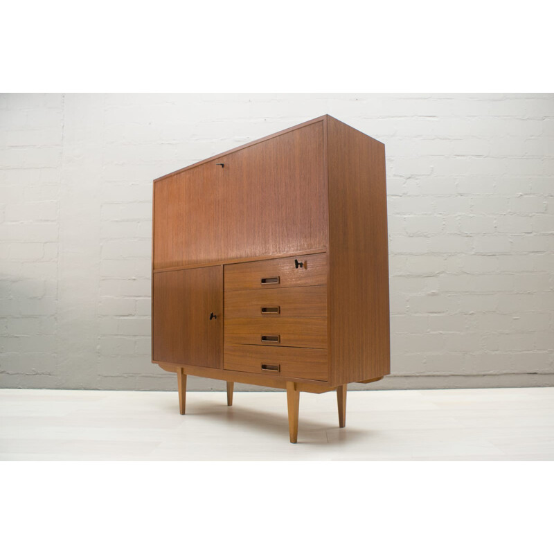 Teak Secretaire from Deutsche Werkstätten - 1960s