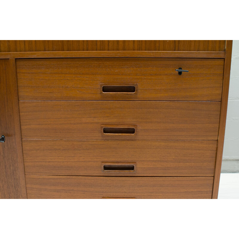 Teak Secretaire from Deutsche Werkstätten - 1960s