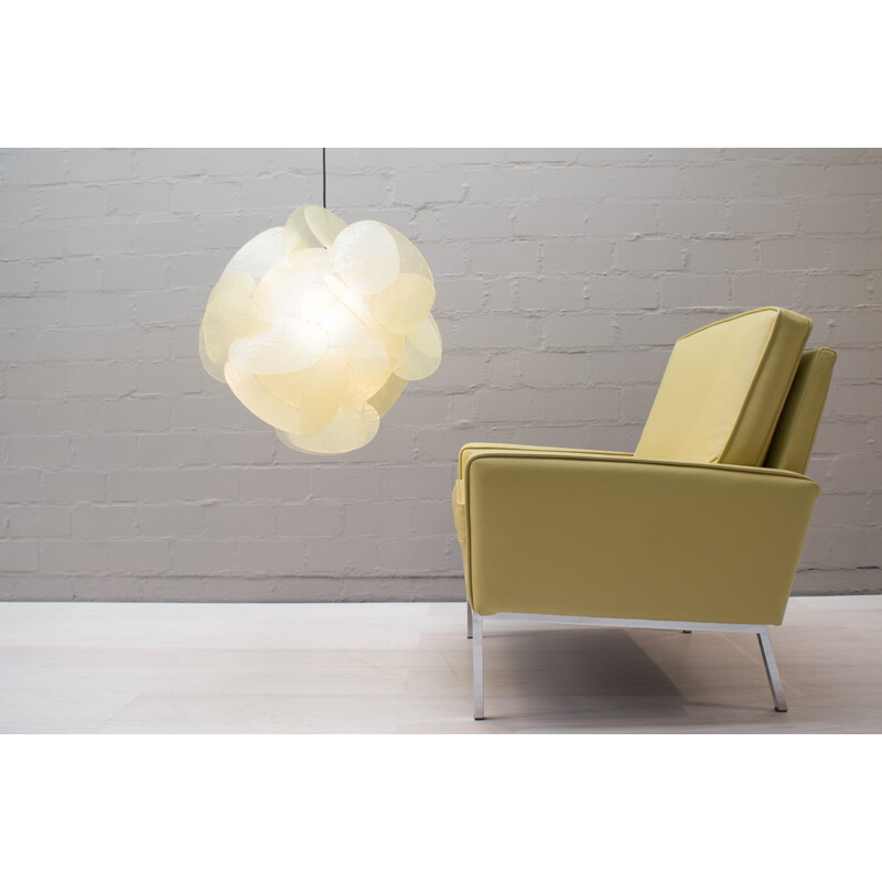 Large Fiberglass Hanging Lamp by Enrico Botta for Sundown - 1960s