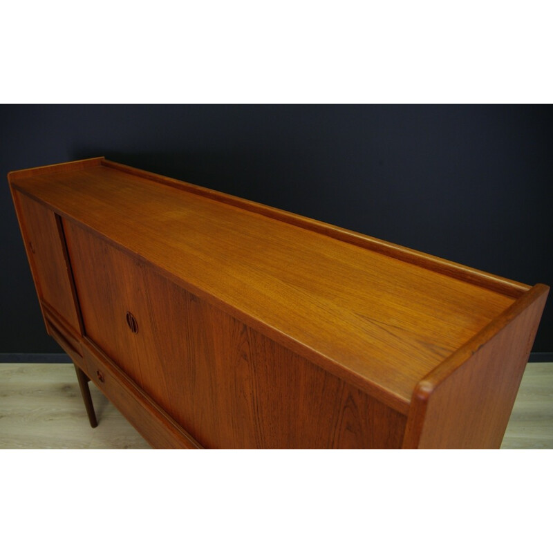 Vintage Danish Highboard in Teak - 1960s