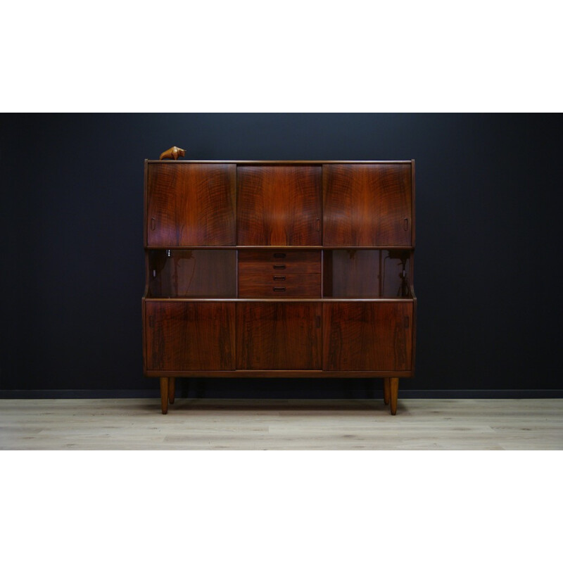 Danish Rosewood Highboard by Poul M. Jessen - 1960s