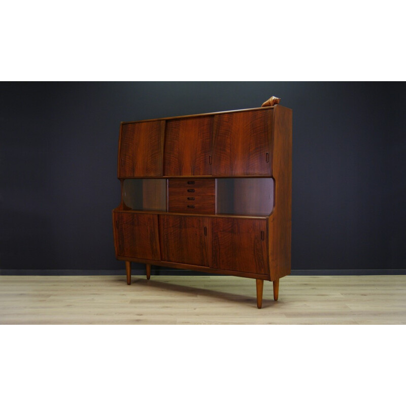 Danish Rosewood Highboard by Poul M. Jessen - 1960s