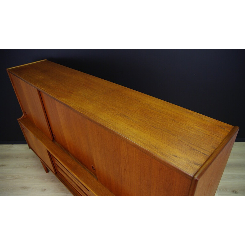 Danish Teak Highboard by Johannes Andersen - 1960s